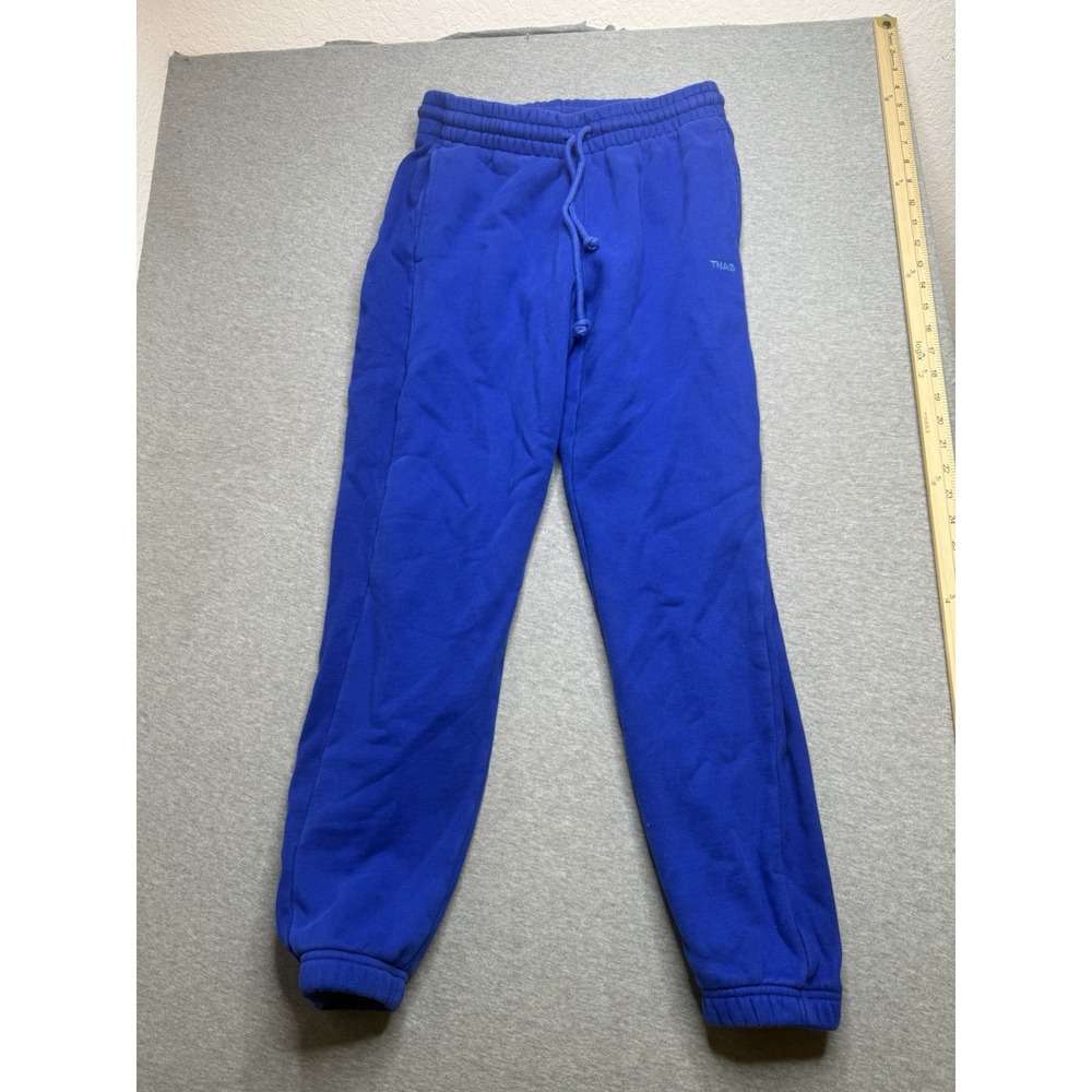 TNA Cozy Fleece Boyfriend Jogger‎ Sweatpants Blue Women's Size XS